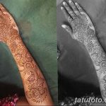 фото Мехенди до локтя от 24.06.2018 №044 - Mehendi to the elbow - tatufoto.com