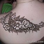 фото Мехенди на плече (хна) от 24.06.2018 №056 - Mehendi on the shoulder - tatufoto.com