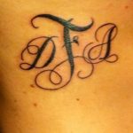 фото Тату инициалы от 19.06.2018 №010 - tattoo initials - tatufoto.com