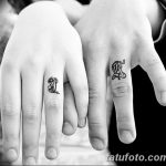 фото Тату инициалы от 19.06.2018 №057 - tattoo initials - tatufoto.com