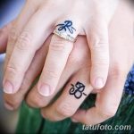 фото Тату инициалы от 19.06.2018 №063 - tattoo initials - tatufoto.com 235231