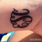 фото Тату инициалы от 19.06.2018 №066 - tattoo initials - tatufoto.com