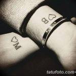 фото Тату инициалы от 19.06.2018 №067 - tattoo initials - tatufoto.com