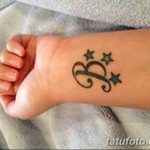 фото Тату инициалы от 19.06.2018 №081 - tattoo initials - tatufoto.com