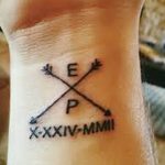 фото Тату инициалы от 19.06.2018 №111 - tattoo initials - tatufoto.com