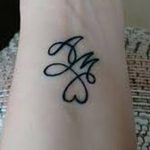 фото Тату инициалы от 19.06.2018 №112 - tattoo initials - tatufoto.com