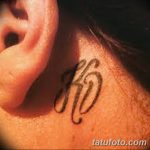 фото Тату инициалы от 19.06.2018 №126 - tattoo initials - tatufoto.com