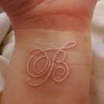 фото Тату инициалы от 19.06.2018 №128 - tattoo initials - tatufoto.com