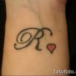 фото Тату инициалы от 19.06.2018 №135 - tattoo initials - tatufoto.com