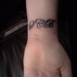фото Тату инициалы от 19.06.2018 №138 - tattoo initials - tatufoto.com