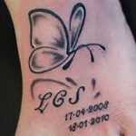 фото Тату инициалы от 19.06.2018 №143 - tattoo initials - tatufoto.com