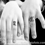 фото Тату инициалы от 19.06.2018 №177 - tattoo initials - tatufoto.com