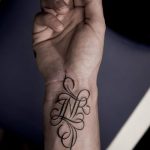 фото Тату инициалы от 19.06.2018 №189 - tattoo initials - tatufoto.com