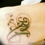 фото Тату инициалы от 19.06.2018 №213 - tattoo initials - tatufoto.com