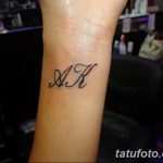 фото Тату инициалы от 19.06.2018 №230 - tattoo initials - tatufoto.com 23422