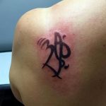 фото Тату инициалы от 19.06.2018 №233 - tattoo initials - tatufoto.com