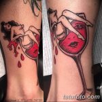 фото Тату на голени от 15.06.2018 №042 - Shin Tattoo - tatufoto.com