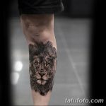 фото Тату на голени от 15.06.2018 №052 - Shin Tattoo - tatufoto.com