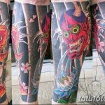 фото Тату на голени от 15.06.2018 №088 - Shin Tattoo - tatufoto.com