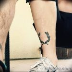 фото Тату на голени от 15.06.2018 №128 - Shin Tattoo - tatufoto.com