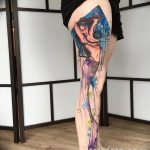 фото Тату на голени от 15.06.2018 №156 - Shin Tattoo - tatufoto.com