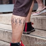фото Тату на голени от 15.06.2018 №200 - Shin Tattoo - tatufoto.com