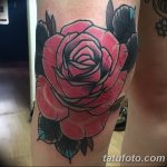 фото Тату на колене от 05.06.2018 №002 - Tattoo on the knee - tatufoto.com