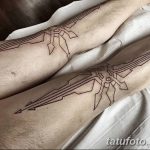 фото Тату на колене от 05.06.2018 №015 - Tattoo on the knee - tatufoto.com