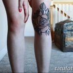 фото Тату на колене от 05.06.2018 №033 - Tattoo on the knee - tatufoto.com