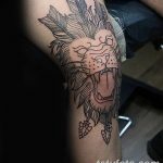 фото Тату на колене от 05.06.2018 №047 - Tattoo on the knee - tatufoto.com