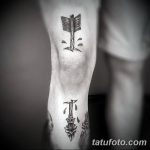 фото Тату на колене от 05.06.2018 №048 - Tattoo on the knee - tatufoto.com