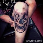 фото Тату на колене от 05.06.2018 №068 - Tattoo on the knee - tatufoto.com