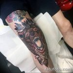 фото Тату на колене от 05.06.2018 №075 - Tattoo on the knee - tatufoto.com