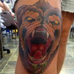 фото Тату на колене от 05.06.2018 №090 - Tattoo on the knee - tatufoto.com
