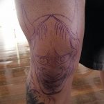 фото Тату на колене от 05.06.2018 №092 - Tattoo on the knee - tatufoto.com