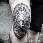 фото Тату на колене от 05.06.2018 №095 - Tattoo on the knee - tatufoto.com
