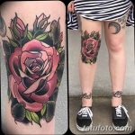 фото Тату на колене от 05.06.2018 №099 - Tattoo on the knee - tatufoto.com