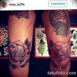 фото Тату на колене от 05.06.2018 №104 - Tattoo on the knee - tatufoto.com