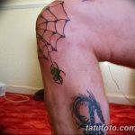 фото Тату на колене от 05.06.2018 №105 - Tattoo on the knee - tatufoto.com