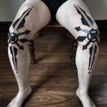 фото Тату на колене от 05.06.2018 №119 - Tattoo on the knee - tatufoto.com