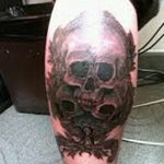 фото Тату на колене от 05.06.2018 №135 - Tattoo on the knee - tatufoto.com
