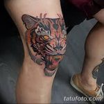 фото Тату на колене от 05.06.2018 №154 - Tattoo on the knee - tatufoto.com