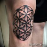 фото Тату на колене от 05.06.2018 №160 - Tattoo on the knee - tatufoto.com