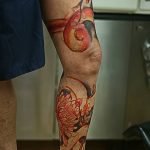 фото Тату на колене от 05.06.2018 №167 - Tattoo on the knee - tatufoto.com