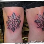 фото Тату на колене от 05.06.2018 №172 - Tattoo on the knee - tatufoto.com
