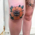 фото Тату на колене от 05.06.2018 №181 - Tattoo on the knee - tatufoto.com