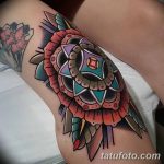 фото Тату на колене от 05.06.2018 №185 - Tattoo on the knee - tatufoto.com