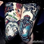 фото Тату на колене от 05.06.2018 №186 - Tattoo on the knee - tatufoto.com