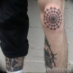 фото Тату на колене от 05.06.2018 №187 - Tattoo on the knee - tatufoto.com