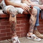 фото Тату на колене от 05.06.2018 №190 - Tattoo on the knee - tatufoto.com